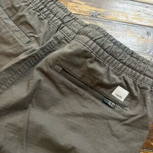 Olive Green Casual Pants